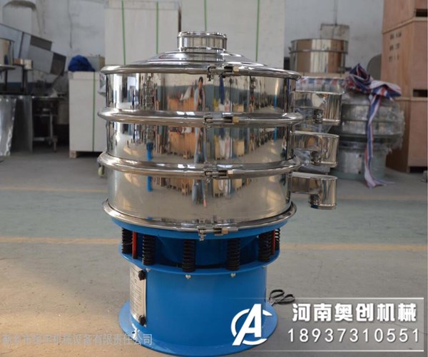 面粉振动筛可以筛出来里面的小结团吗？