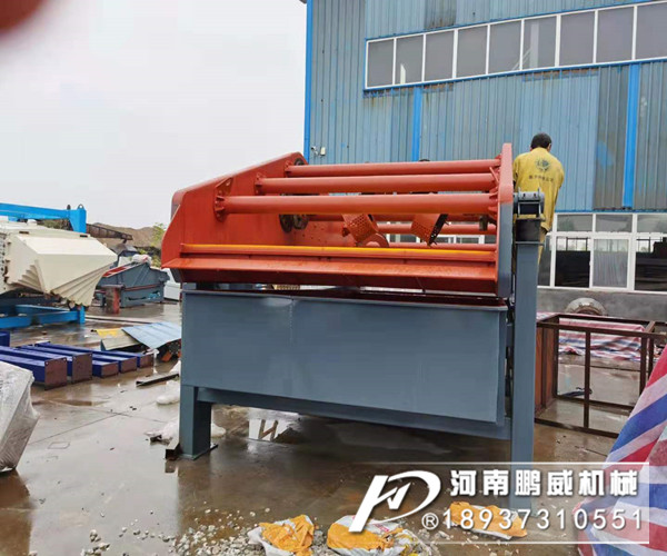 洗沙脱水筛料不往前走是怎么回事？